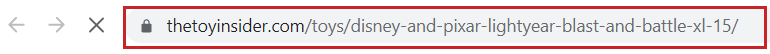 good seo url structure example