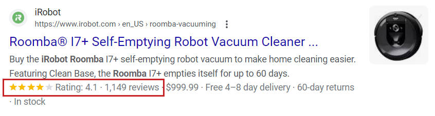 product schema seo product review