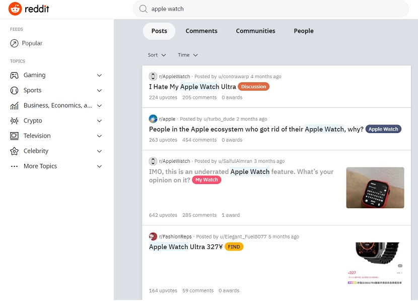 reddit questions posts comments