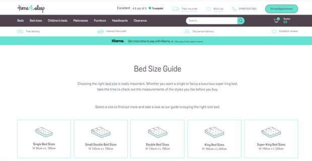 example of blog post on time4sleep.co.uk